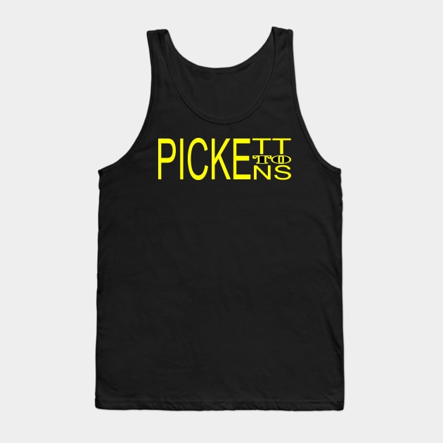 Pickett to Pickens Tank Top by Retro Sports